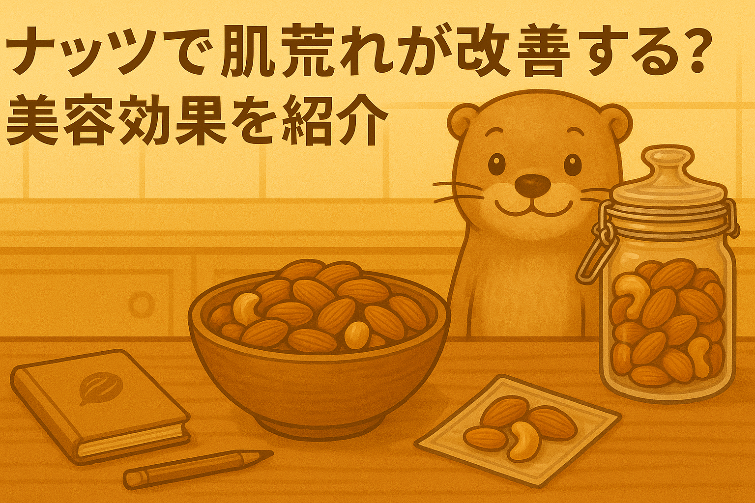 ナッツで肌荒れが改善する？美容効果を紹介
