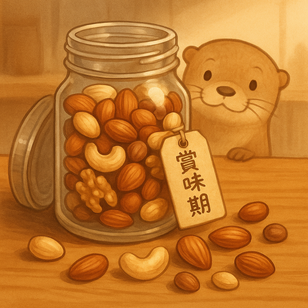 開封後のミックスナッツの賞味期限はどれくらい？